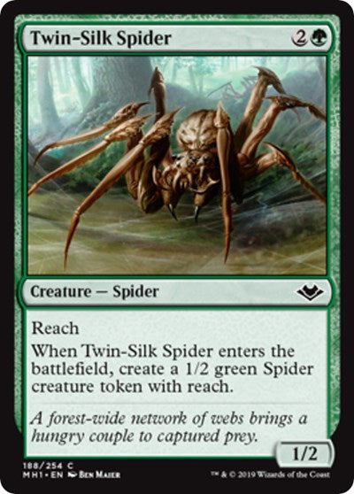 Twin-Silk Spider [Modern Horizons] | Magic Magpie
