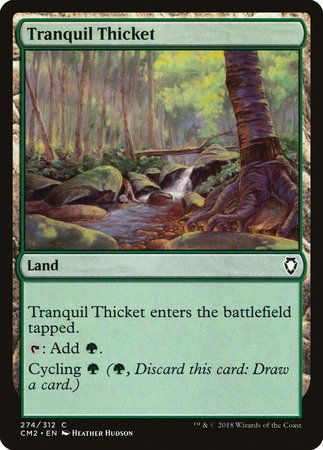 Tranquil Thicket [Commander Anthology Volume II] | Magic Magpie