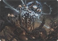 Lightning Skelemental (Art Series) [Art Series: Modern Horizons] | Magic Magpie