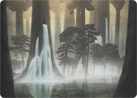 Waterlogged Grove (Art Series) [Art Series: Modern Horizons] | Magic Magpie