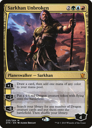 Sarkhan Unbroken [Dragons of Tarkir] | Magic Magpie