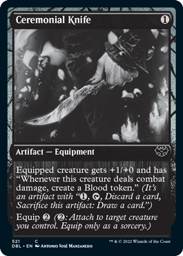 Ceremonial Knife [Innistrad: Double Feature] | Magic Magpie