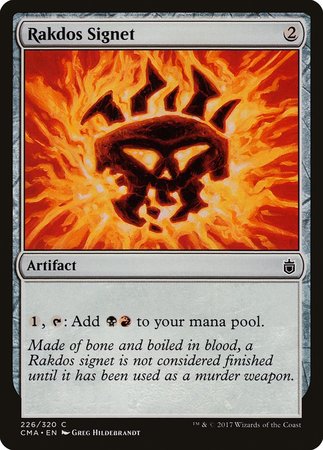 Rakdos Signet [Commander Anthology] | Magic Magpie