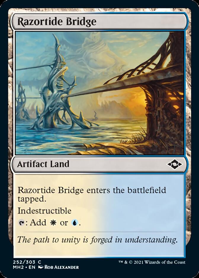 Razortide Bridge [Modern Horizons 2] | Magic Magpie