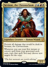 Sevinne, the Chronoclasm (Commander 2019) [Oversize Cards] | Magic Magpie