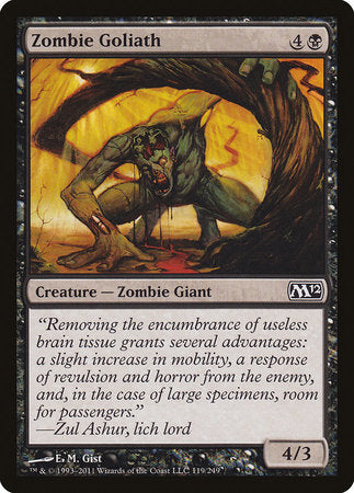 Zombie Goliath [Magic 2012] | Magic Magpie