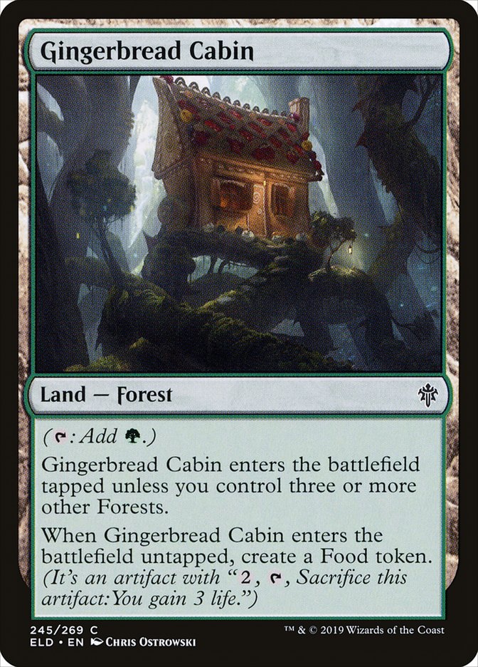 Gingerbread Cabin [Throne of Eldraine] | Magic Magpie