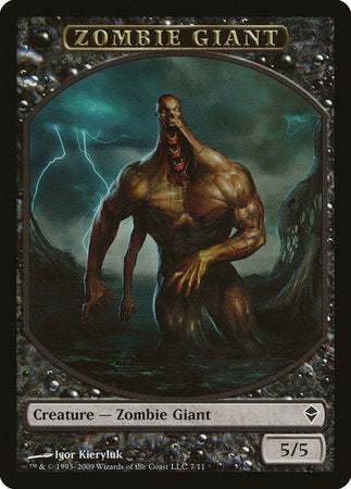 Zombie Giant Token [Zendikar Tokens] | Magic Magpie