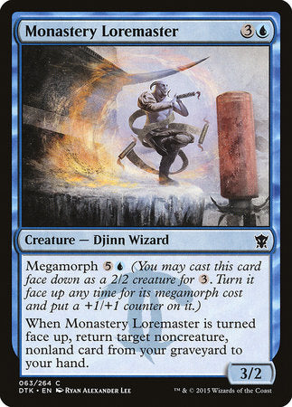 Monastery Loremaster [Dragons of Tarkir] | Magic Magpie