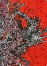 Varragoth, Bloodsky Sire Art Card [Kaldheim: Art Series] | Magic Magpie