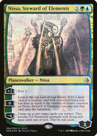 Nissa, Steward of Elements (SDCC 2017 EXCLUSIVE) [San Diego Comic-Con 2017] | Magic Magpie