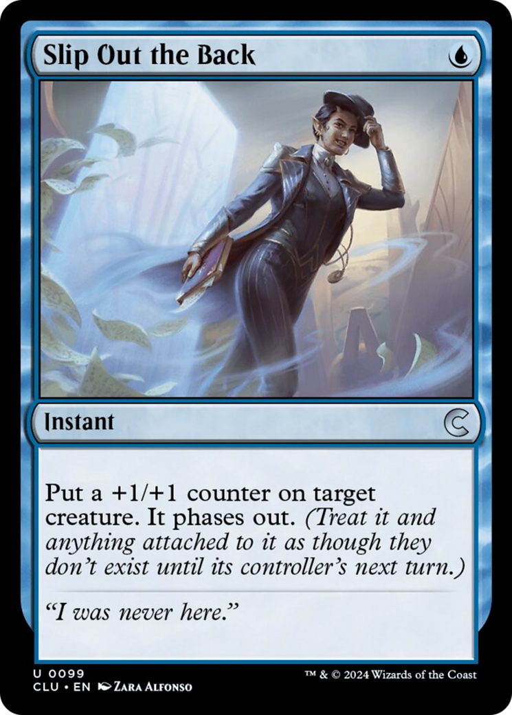 Slip Out the Back [Ravnica: Clue Edition] | Magic Magpie