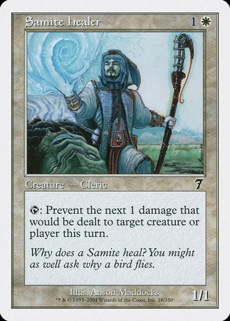 Samite Healer [Seventh Edition] | Magic Magpie