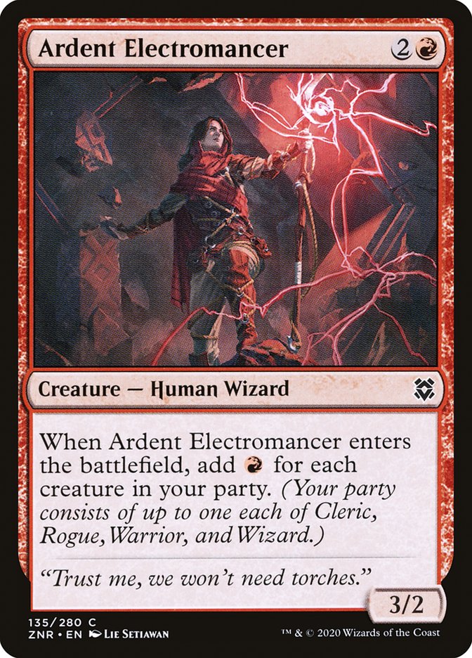 Ardent Electromancer [Zendikar Rising] | Magic Magpie