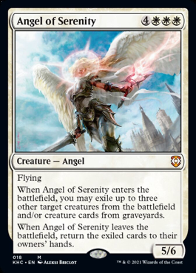 Angel of Serenity [Kaldheim Commander] | Magic Magpie