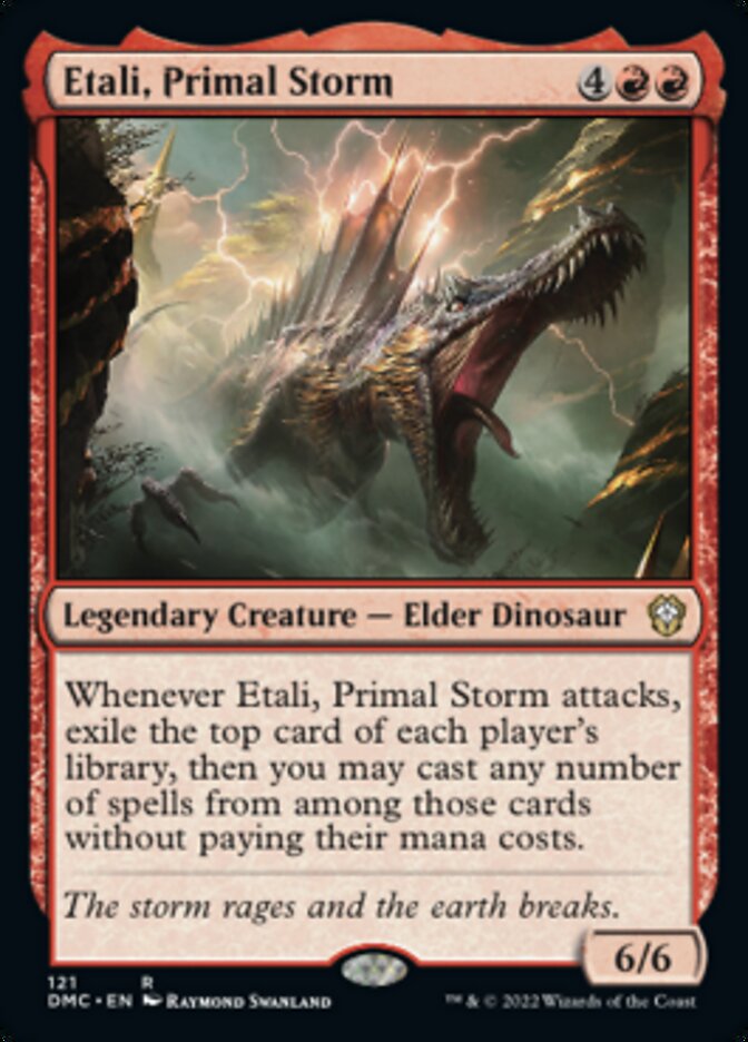 Etali, Primal Storm [Dominaria United Commander] | Magic Magpie