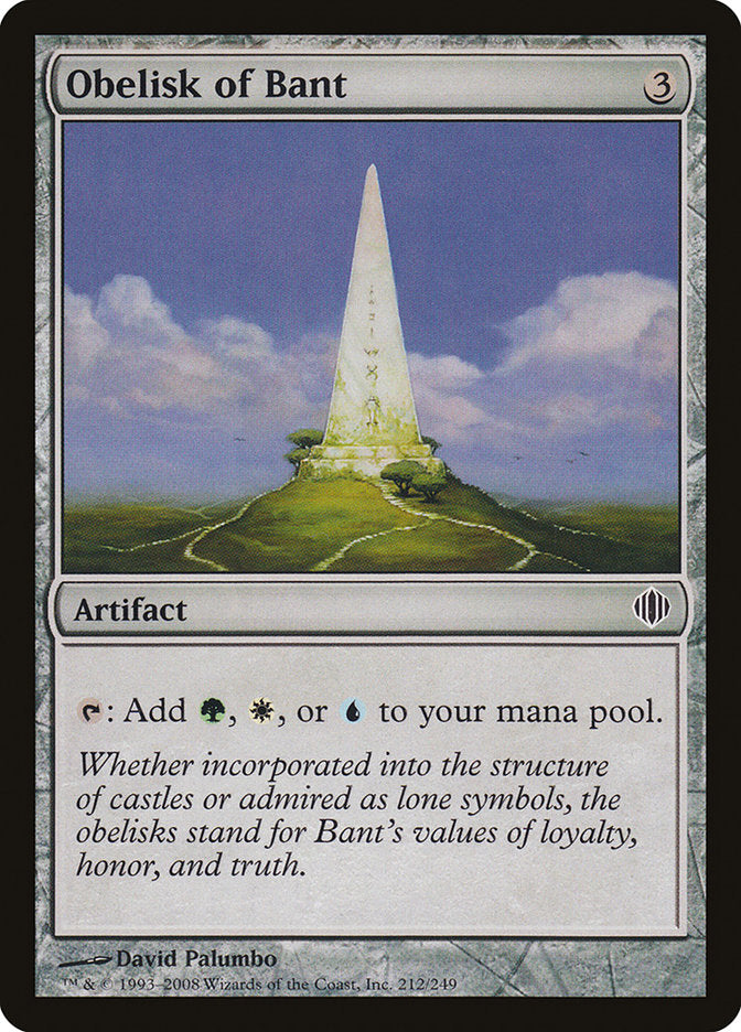 Obelisk of Bant [Shards of Alara] | Magic Magpie