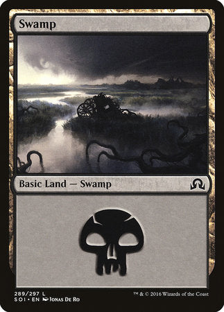 Swamp (289) [Shadows over Innistrad] | Magic Magpie