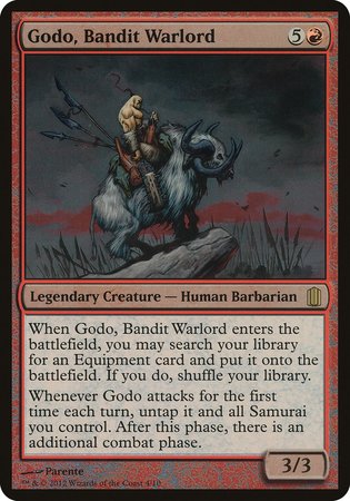 Godo, Bandit Warlord (Commander's Arsenal) [Commander's Arsenal Oversized] | Magic Magpie