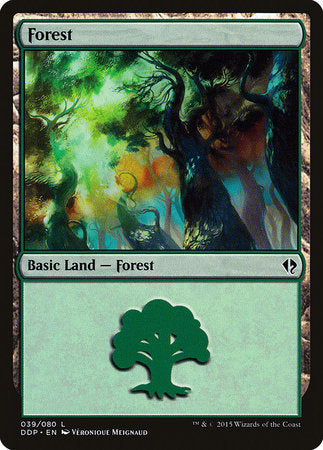 Forest (39) [Duel Decks: Zendikar vs. Eldrazi] | Magic Magpie