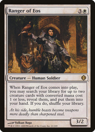 Ranger of Eos [Shards of Alara] | Magic Magpie