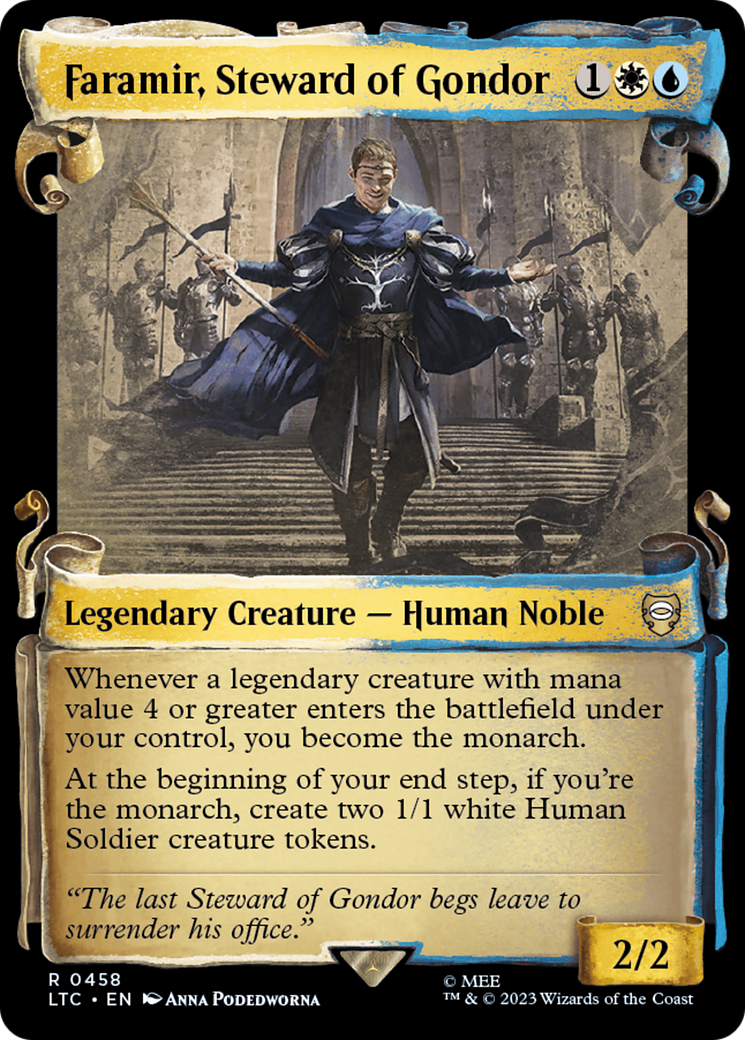 Faramir, Steward of Gondor [The Lord of the Rings: Tales of Middle-Earth Commander Showcase Scrolls] | Magic Magpie