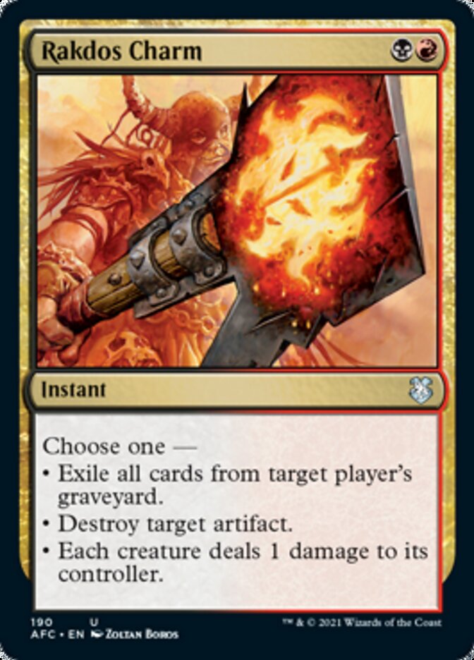 Rakdos Charm [Dungeons & Dragons: Adventures in the Forgotten Realms Commander] | Magic Magpie