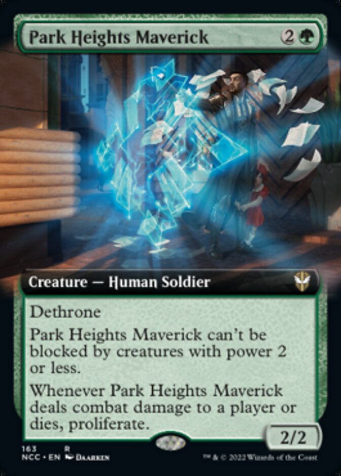 Park Heights Maverick (Extended Art) [Streets of New Capenna Commander] | Magic Magpie