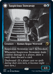 Suspicious Stowaway // Seafaring Werewolf [Innistrad: Double Feature] | Magic Magpie