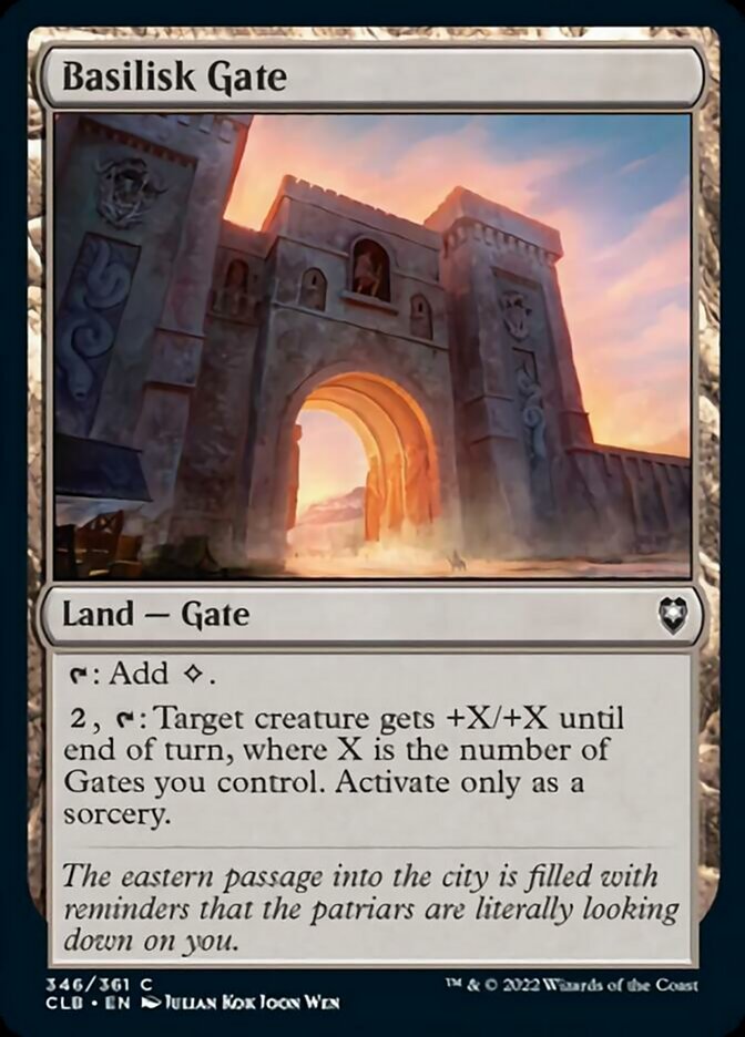 Basilisk Gate [Commander Legends: Battle for Baldur's Gate] | Magic Magpie