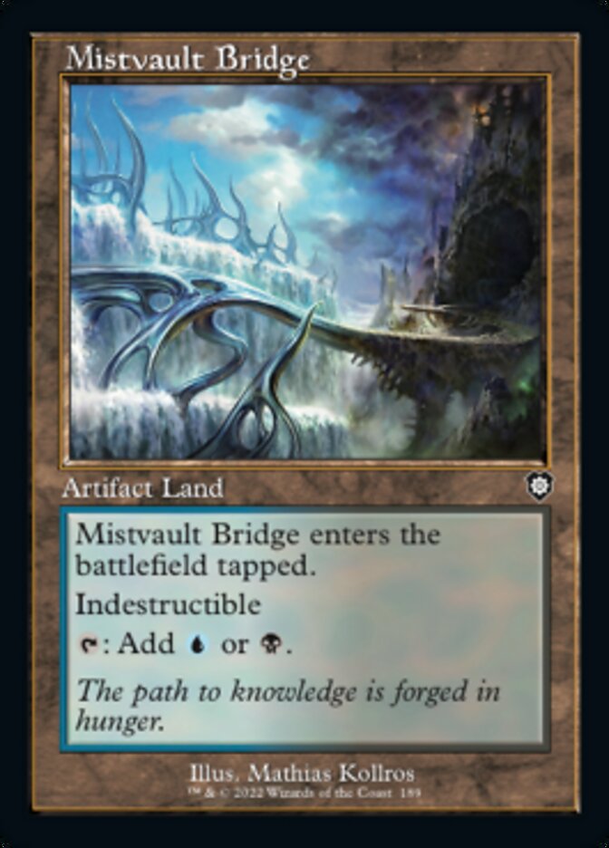 Mistvault Bridge (Retro) [The Brothers' War Commander] | Magic Magpie