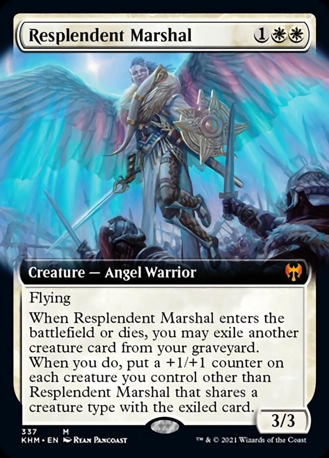 Resplendent Marshal (Extended Art) [Kaldheim] | Magic Magpie