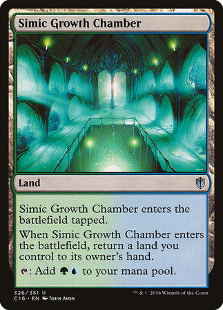 Simic Growth Chamber [Commander 2016] | Magic Magpie