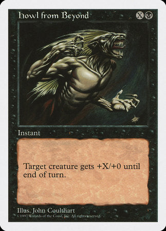 Howl from Beyond [Fifth Edition] | Magic Magpie