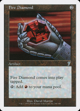 Fire Diamond [Seventh Edition] | Magic Magpie