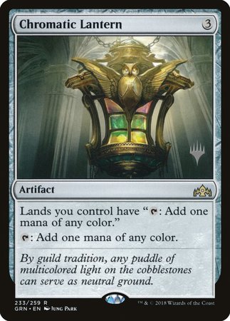 Chromatic Lantern [Guilds of Ravnica Promos] | Magic Magpie