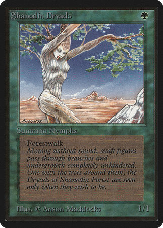 Shanodin Dryads [Limited Edition Beta] | Magic Magpie