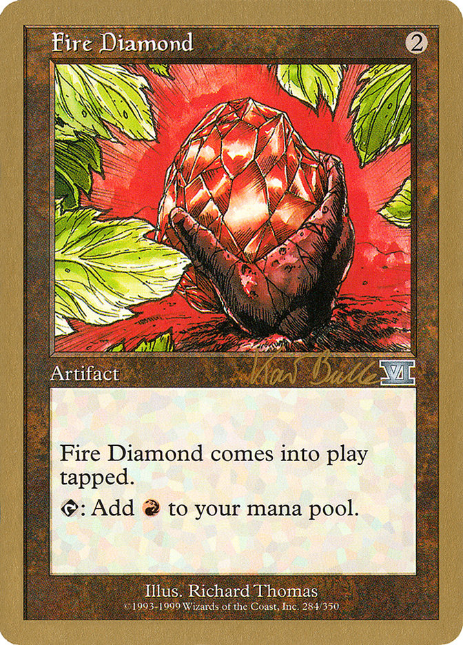 Fire Diamond (Kai Budde) [World Championship Decks 1999] | Magic Magpie