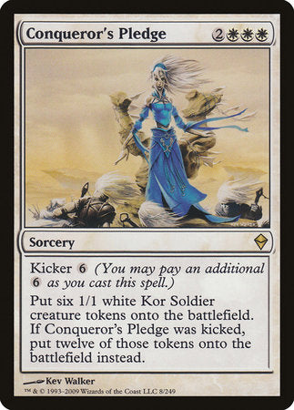 Conqueror's Pledge [Zendikar] | Magic Magpie