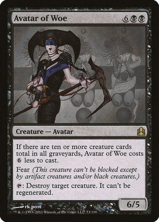 Avatar of Woe [Commander 2011] | Magic Magpie