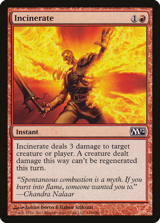 Incinerate [Magic 2012] | Magic Magpie