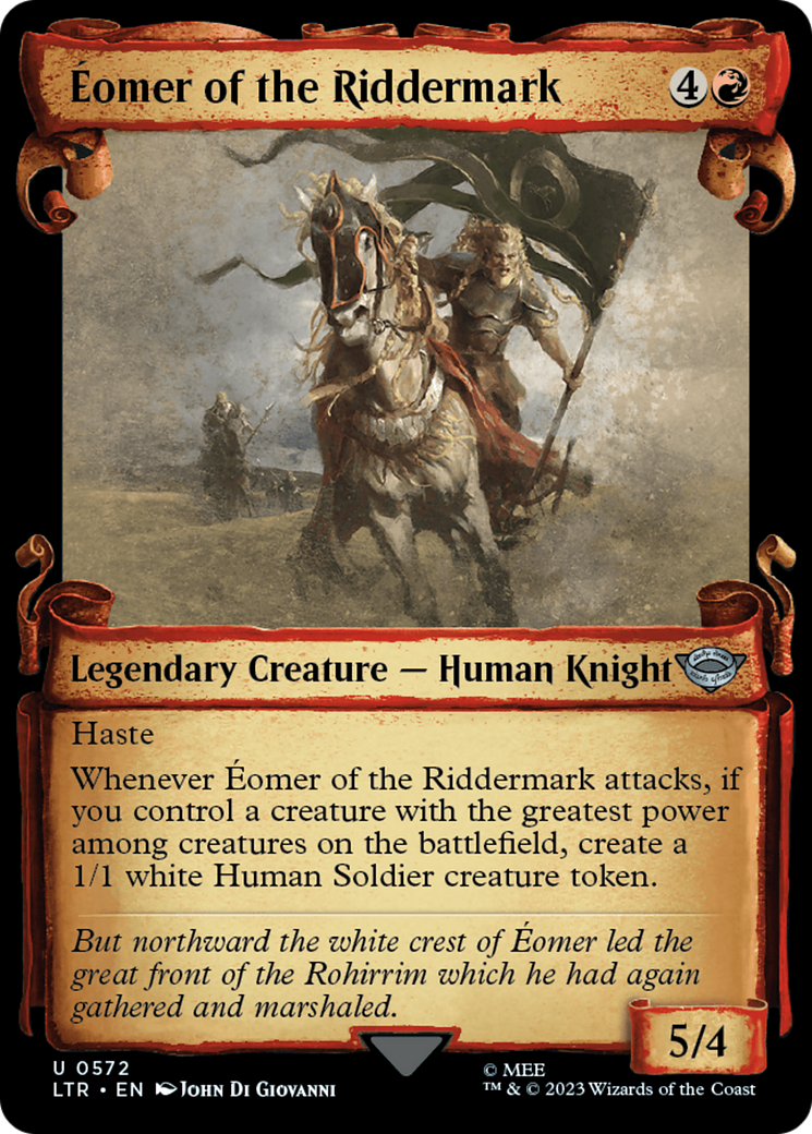 Eomer of the Riddermark [The Lord of the Rings: Tales of Middle-Earth Showcase Scrolls] | Magic Magpie