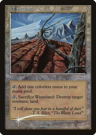 Wasteland [Magic Player Rewards 2001] | Magic Magpie