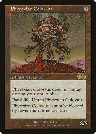 Phyrexian Colossus [Urza's Saga] | Magic Magpie