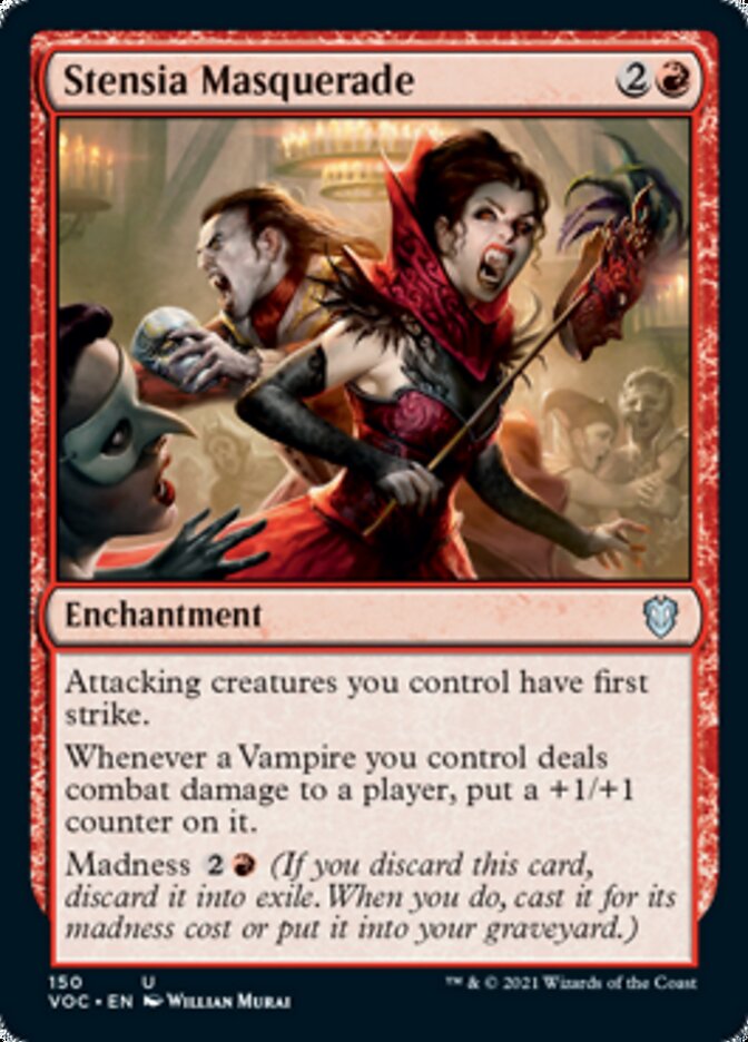 Stensia Masquerade [Innistrad: Crimson Vow Commander] | Magic Magpie