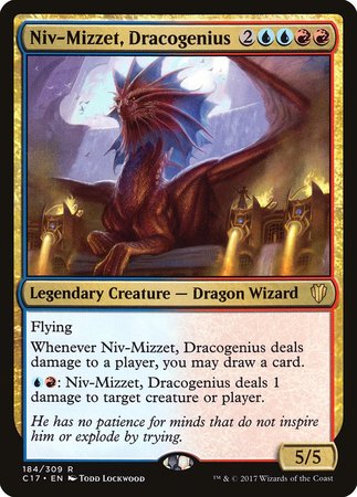Niv-Mizzet, Dracogenius [Commander 2017] | Magic Magpie