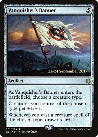 Vanquisher's Banner [Ixalan Promos] | Magic Magpie