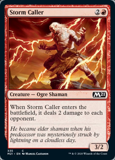 Storm Caller [Core Set 2021] | Magic Magpie