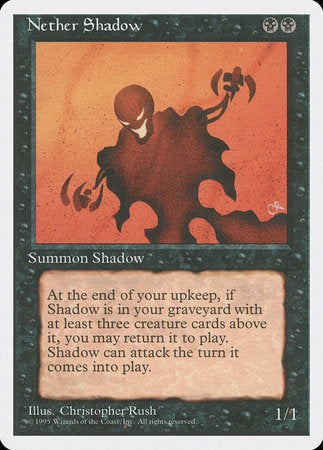 Nether Shadow [Fourth Edition] | Magic Magpie