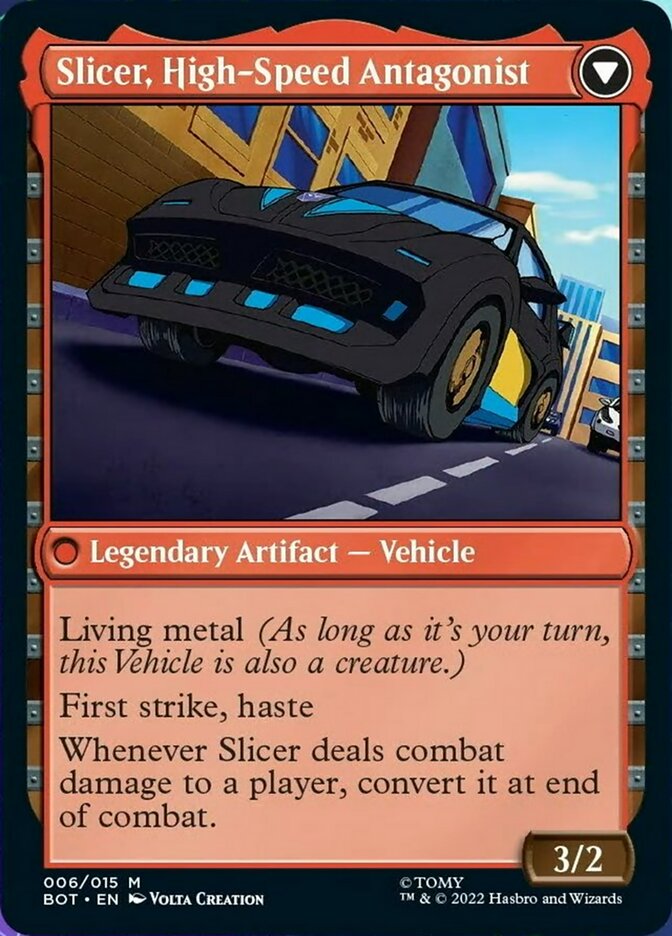 Slicer, Hired Muscle // Slicer, High-Speed Antagonist [Universes Beyond: Transformers] | Magic Magpie